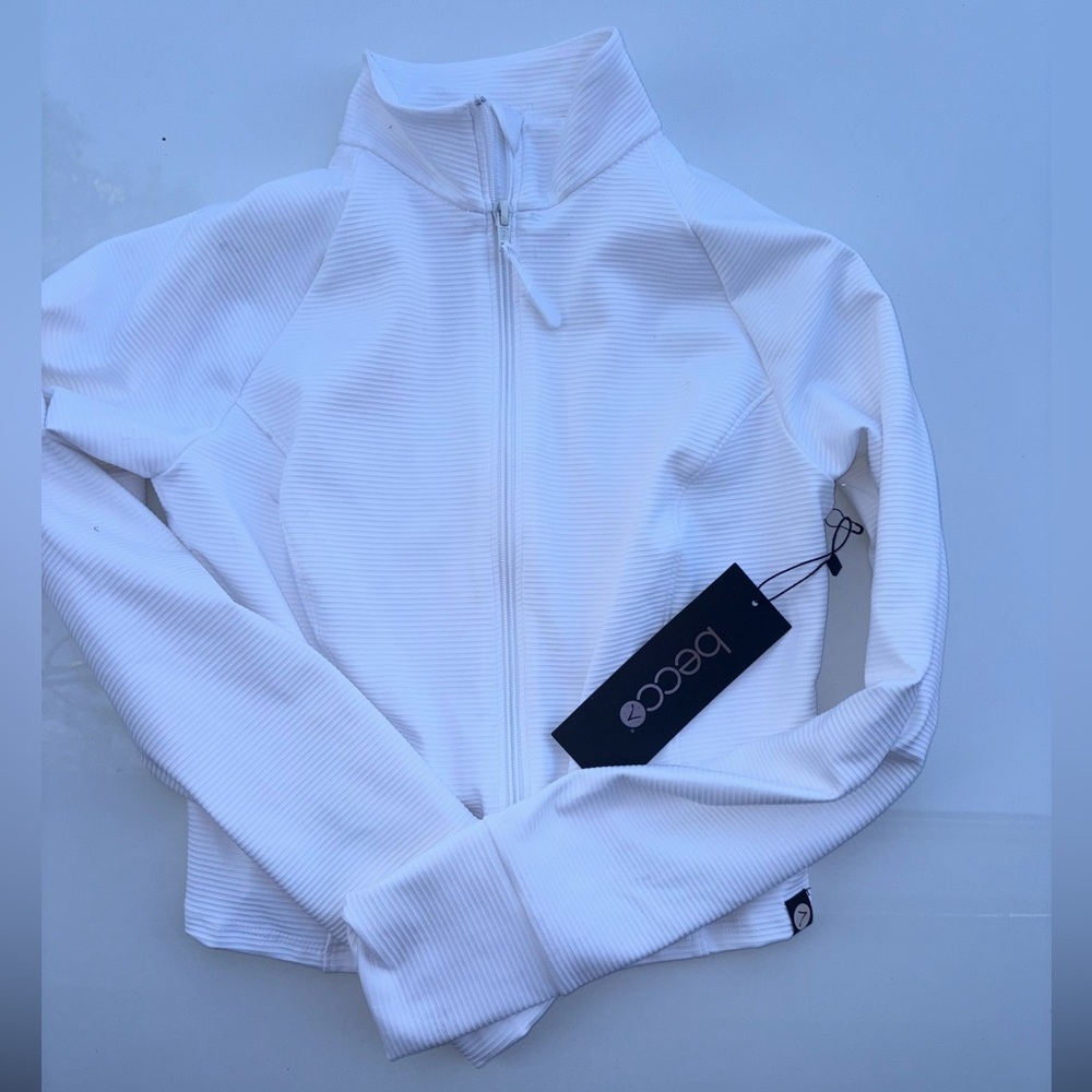 Ecco White Women's Bomber Jacket